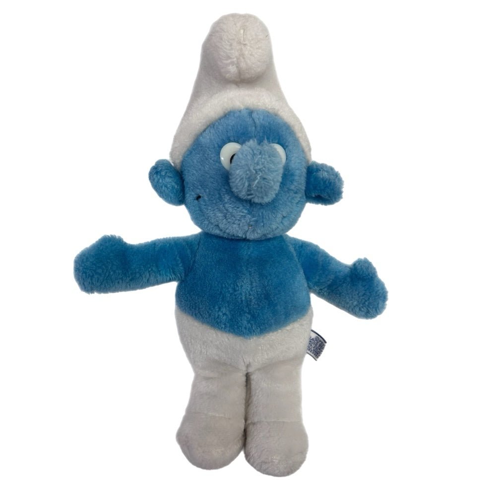 Peyo Wallace Berrie Smurf Plush Stuffed Animal  Toy VINTAGE 1981 | Finer Things Resale