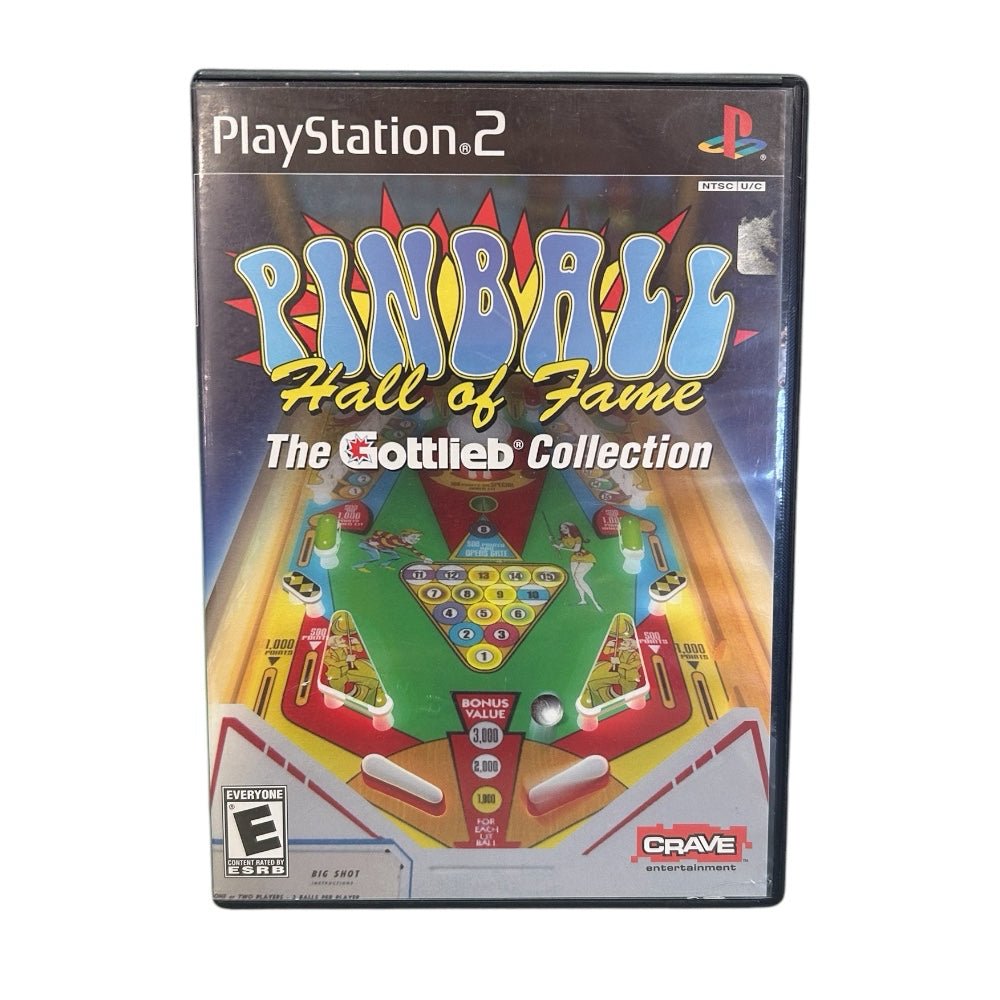 Pinball Hall of Fame The Gottlieb Collection Playstation 2 game Sony 2004 | Finer Things Resale