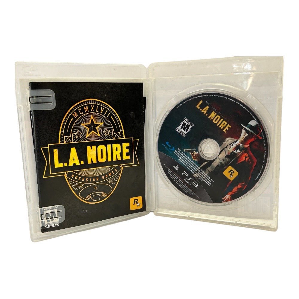 L.A. Noire Sony Playstation PS3 game Rockstar Games Rated M17+ 2011 | Finer Things Resale