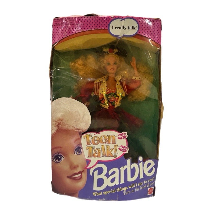 Teen Talk Barbie Doll Blonde #5745 Mattel NRFB VINTAGE 1991