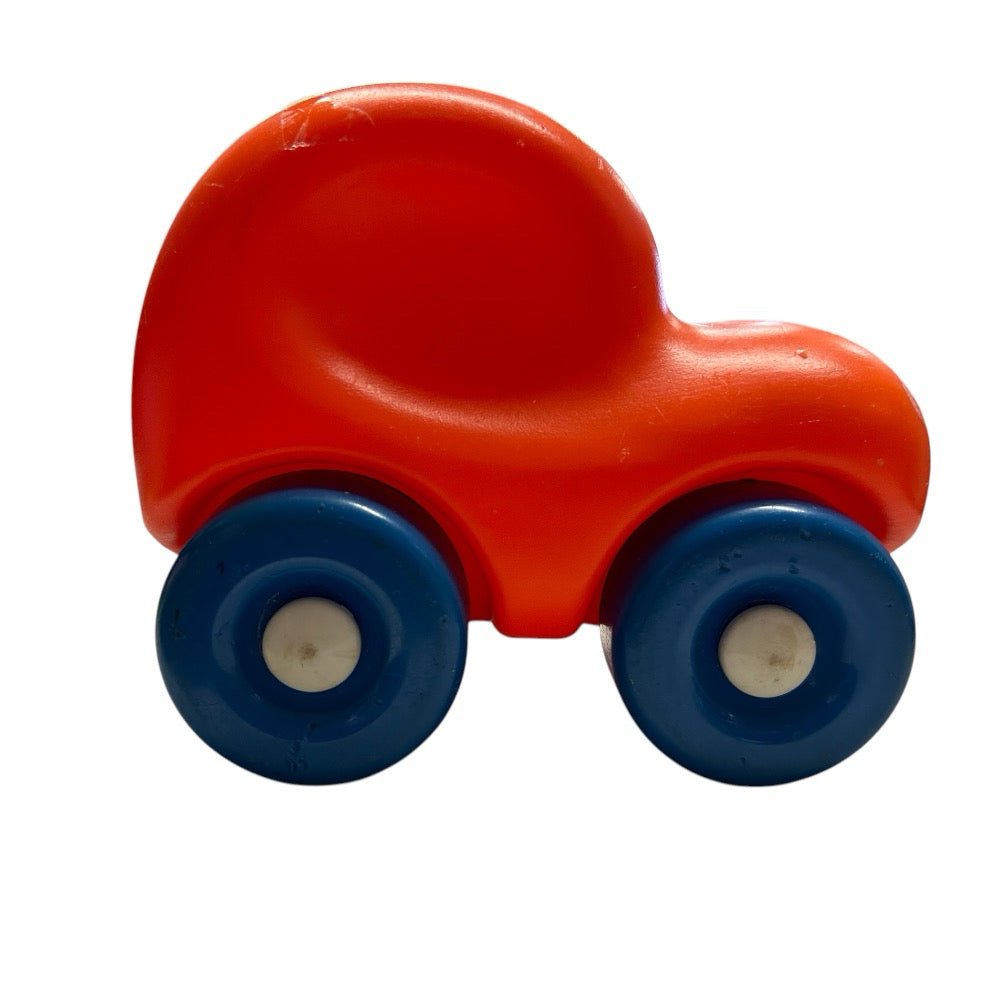 Little Tikes My First Wheels Chunky Orange Car VINTAGE 1980'S | Finer Things Resale