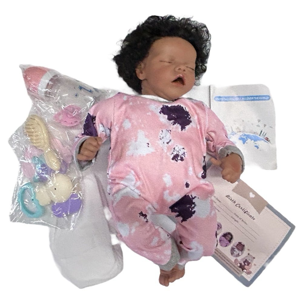 Babeside Realistic Real Reborn Newborn Baby Doll African American Lifelike Girl | Finer Things Resale