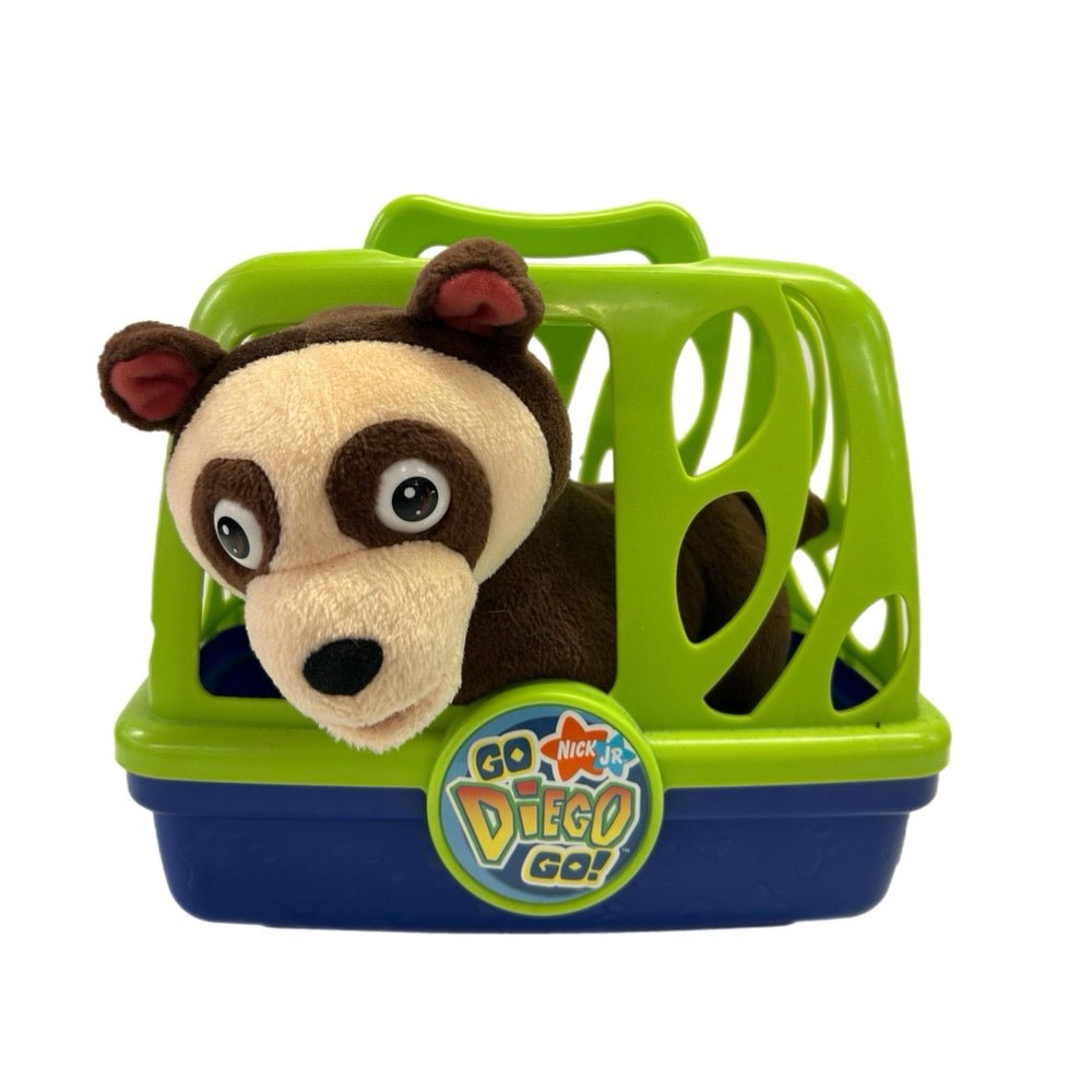 Fisher Price Go Diego Go Baby Bear with Rescue Carrier Cage VINTAGE 2006 | Finer Things Resale