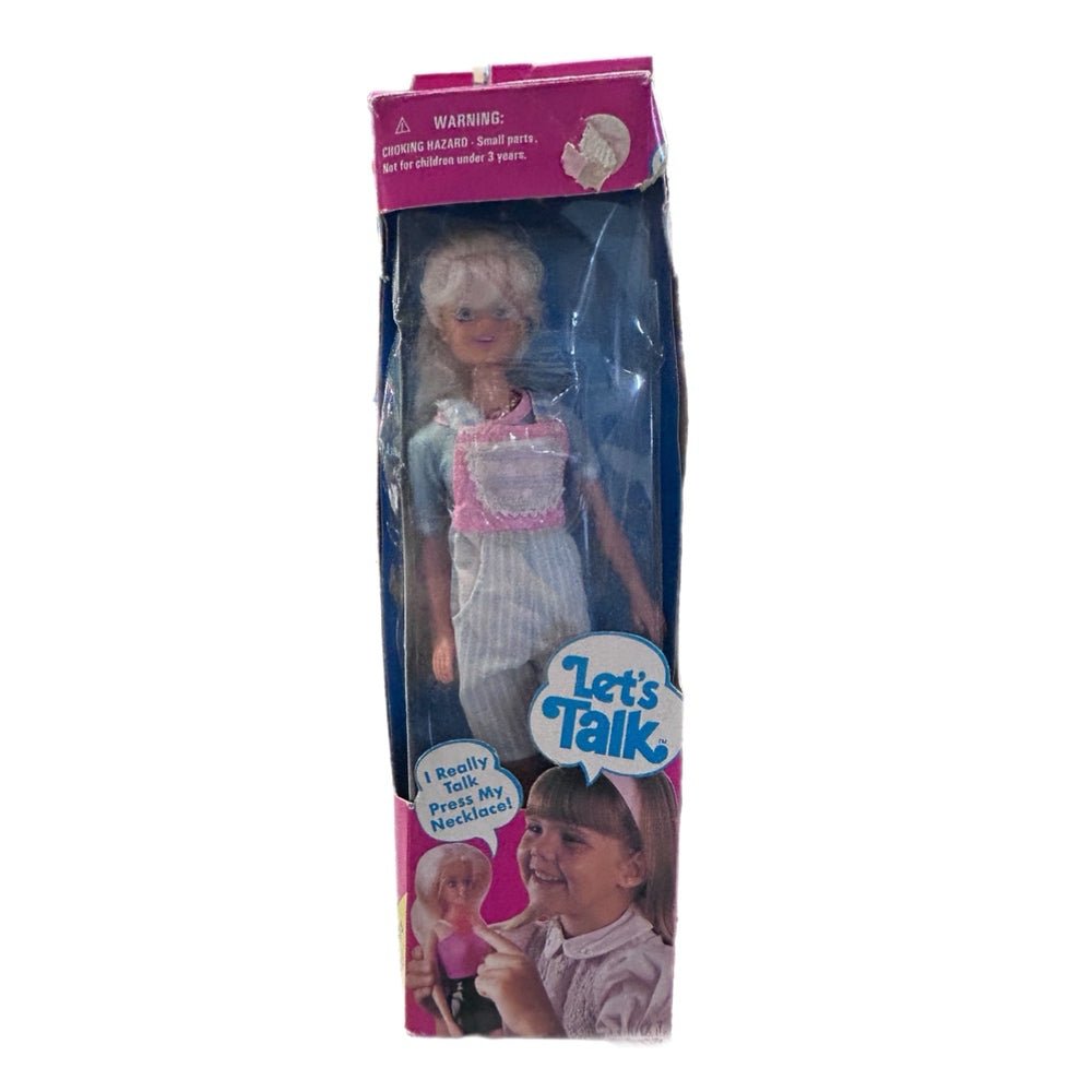 Toy Island Let's Talk Jessica Doll Y2K 90s VINTAGE 1992 | Finer Things Resale