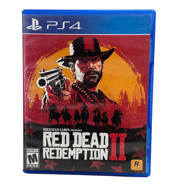 Red Dead Redemption II Playstation 4 PS game 2018 Rated M 17+