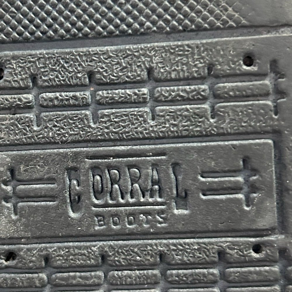 Corral Boots Exotic Alligator Inlay Cowboy Western Boots  SIZE 11 D | Finer Things Resale