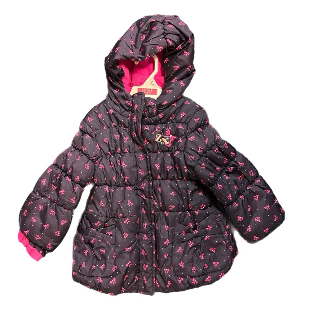 Zero X Posur hooded print coat TODDLER SIZE 5/6 | Finer Things Resale