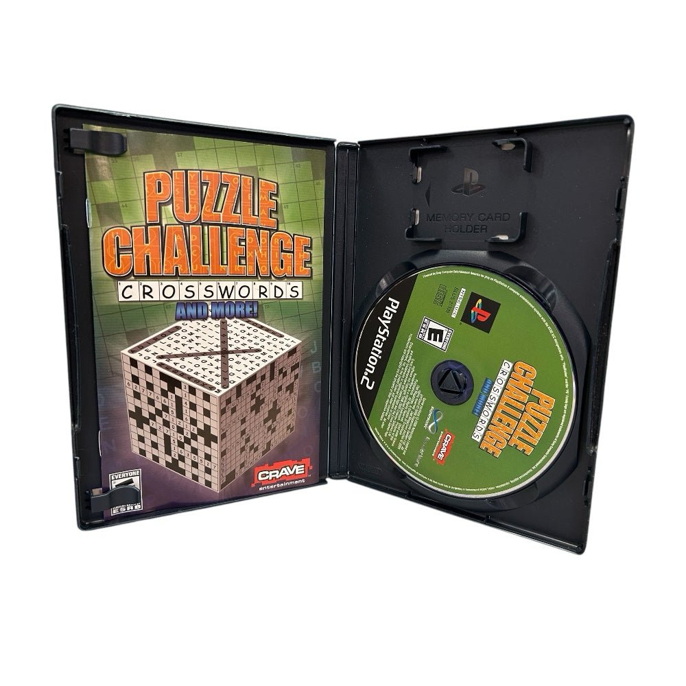 Puzzle Challenge Crosswords and More! Playstation 2 game Sony 2006 | Finer Things Resale