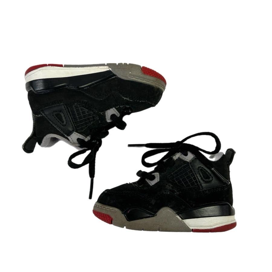 Nike Air Jordan 4 Retro OG Bred Reimagined Sneakers 2019 SIZE 4C BQ7670-060 | Finer Things Resale