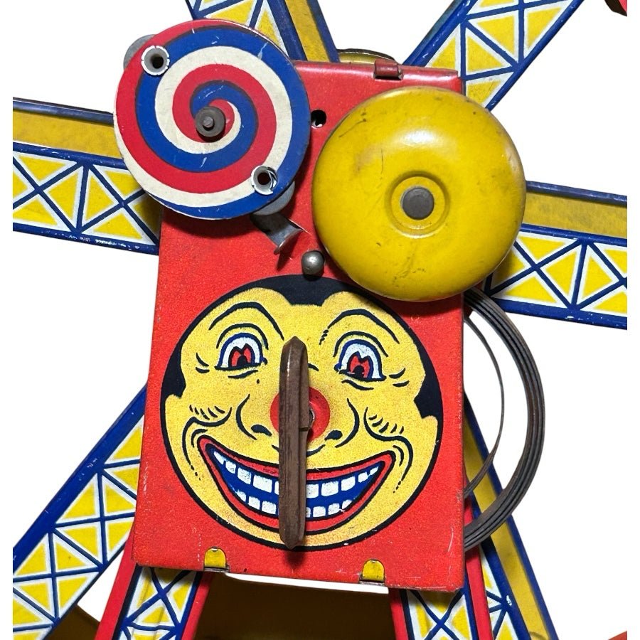 J.Chein Tin Litho Hercules Ferris Wheel Wind-Up toy VINTAGE 1930's | Finer Things Resale