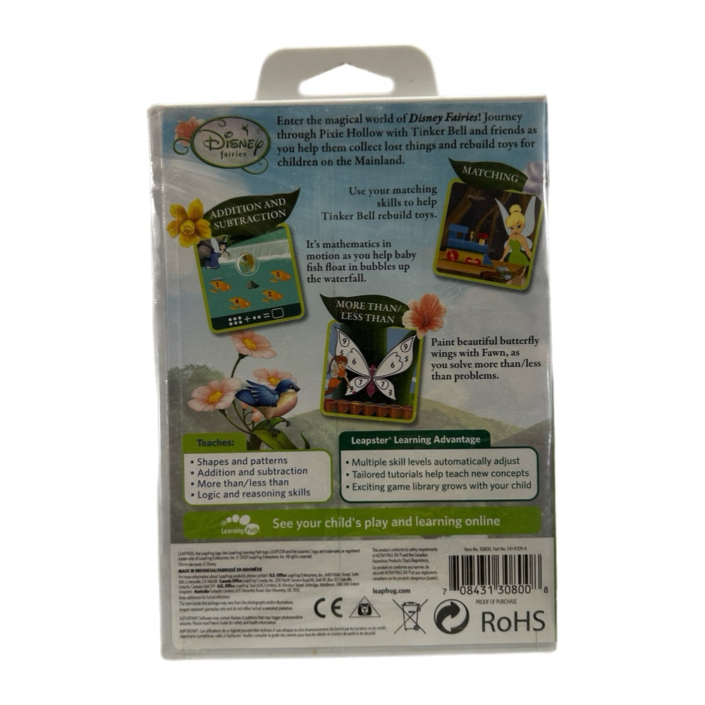 Leap Frog Leapster  & Leapster 2 Disney Fairies learning game cartridge NEW | Finer Things Resale