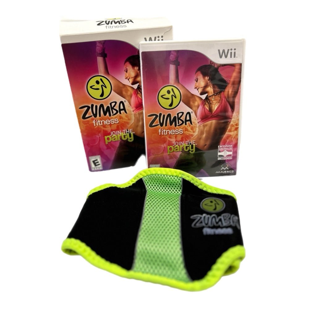 Zumba Fitness Join the Party with Fitness Band Nintendo Wii  2010 | Finer Things Resale