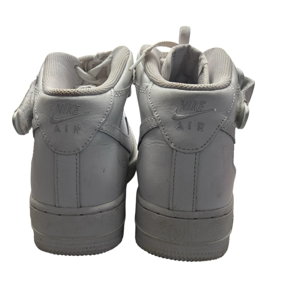 Nike Air Force Mid White Sneakers SIZE 7 YOUTH | Finer Things Resale