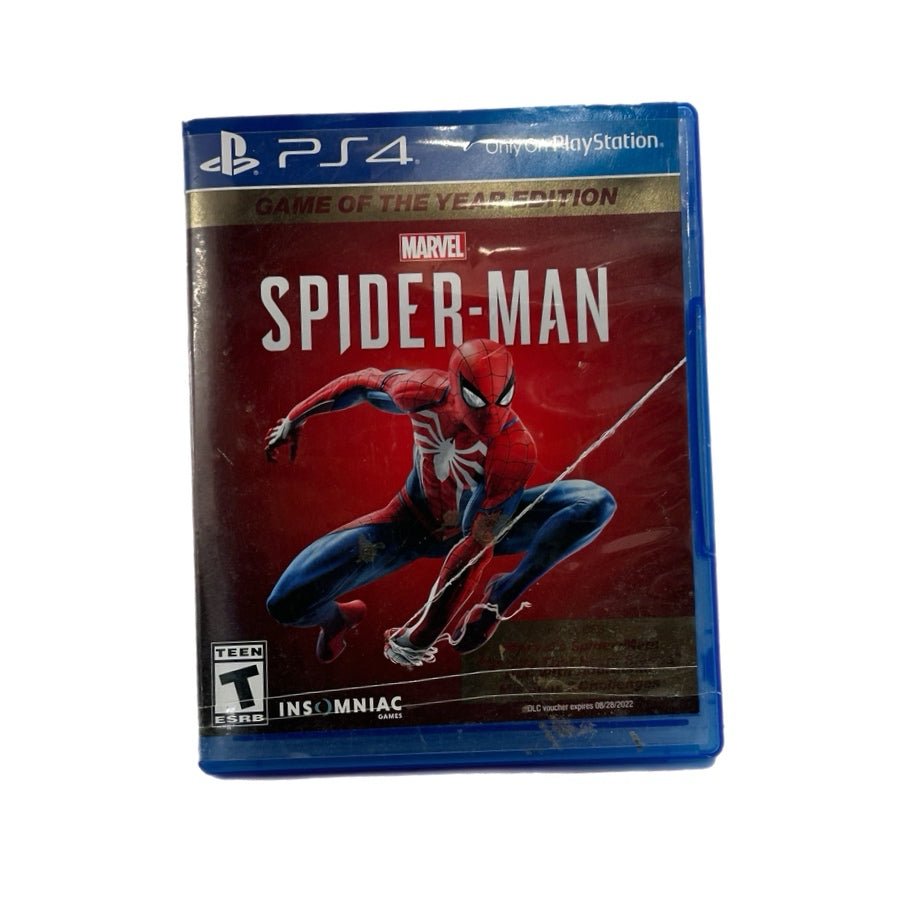 Marvel's Spiderman Game of the Year Edition Playstation 4 PS4 Game 2019 Rated T | Finer Things Resale