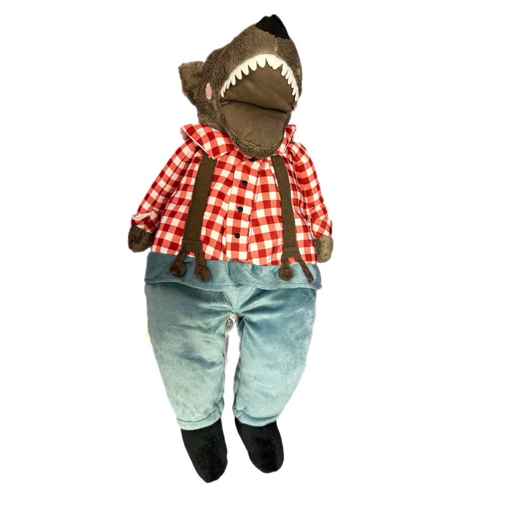 IKEA Lufsig Big Bad Wolf Plush Stuffed Animal Little Red Riding