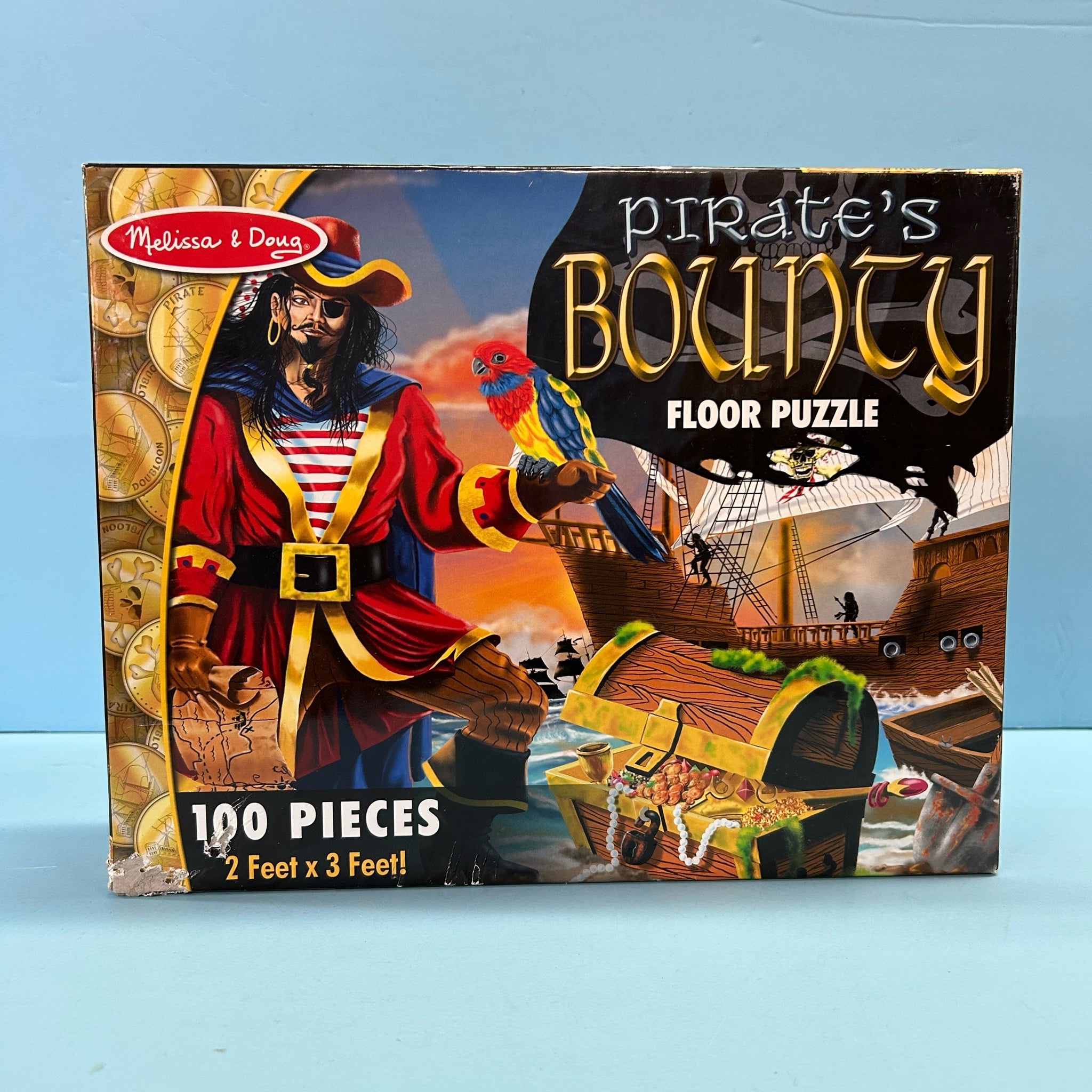 Melissa & Doug Pirate's Bounty Floor Puzzle 100pc | Finer Things Resale