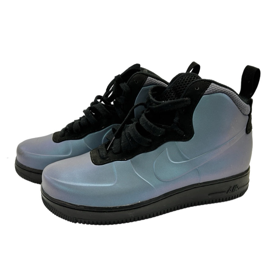 Nike Air Force 1 Mid Foamposite Style Iridescent Sneakers AH6771-002 YOUTH 7.5 | Finer Things Resale