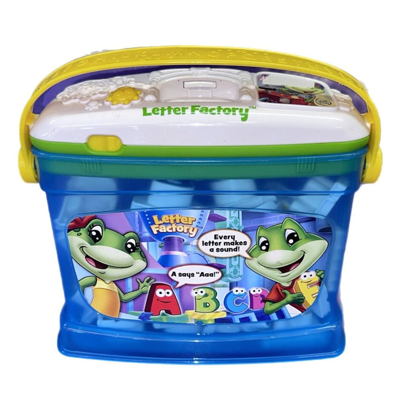 LeapFrog Letter Factor Talking Phonics Alphabet Letters with bucket | Finer Things Resale