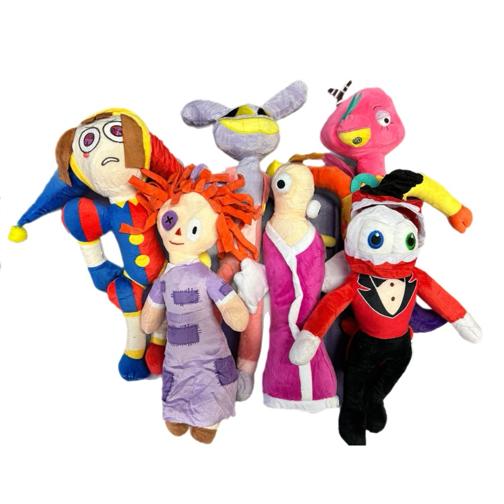 The Amazing Digital Circus plush stuffed animal doll toy Set of 6 Anime