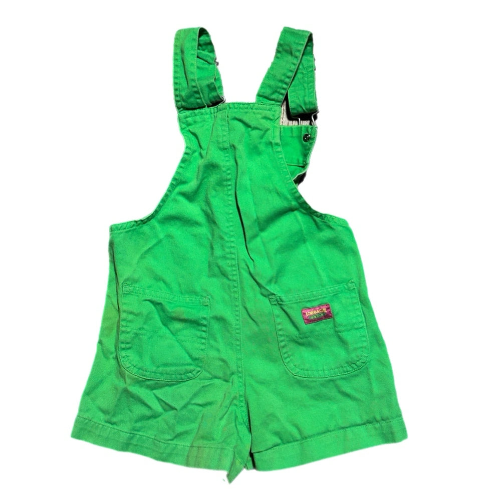 Jordache shortall short overalls  SIZE 4T VINTAGE 1980's