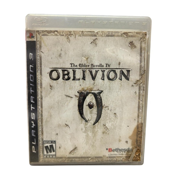 The Elder Scrolls IV: Oblivion Playstation 3 PS3 game Sony M 17+ Map &