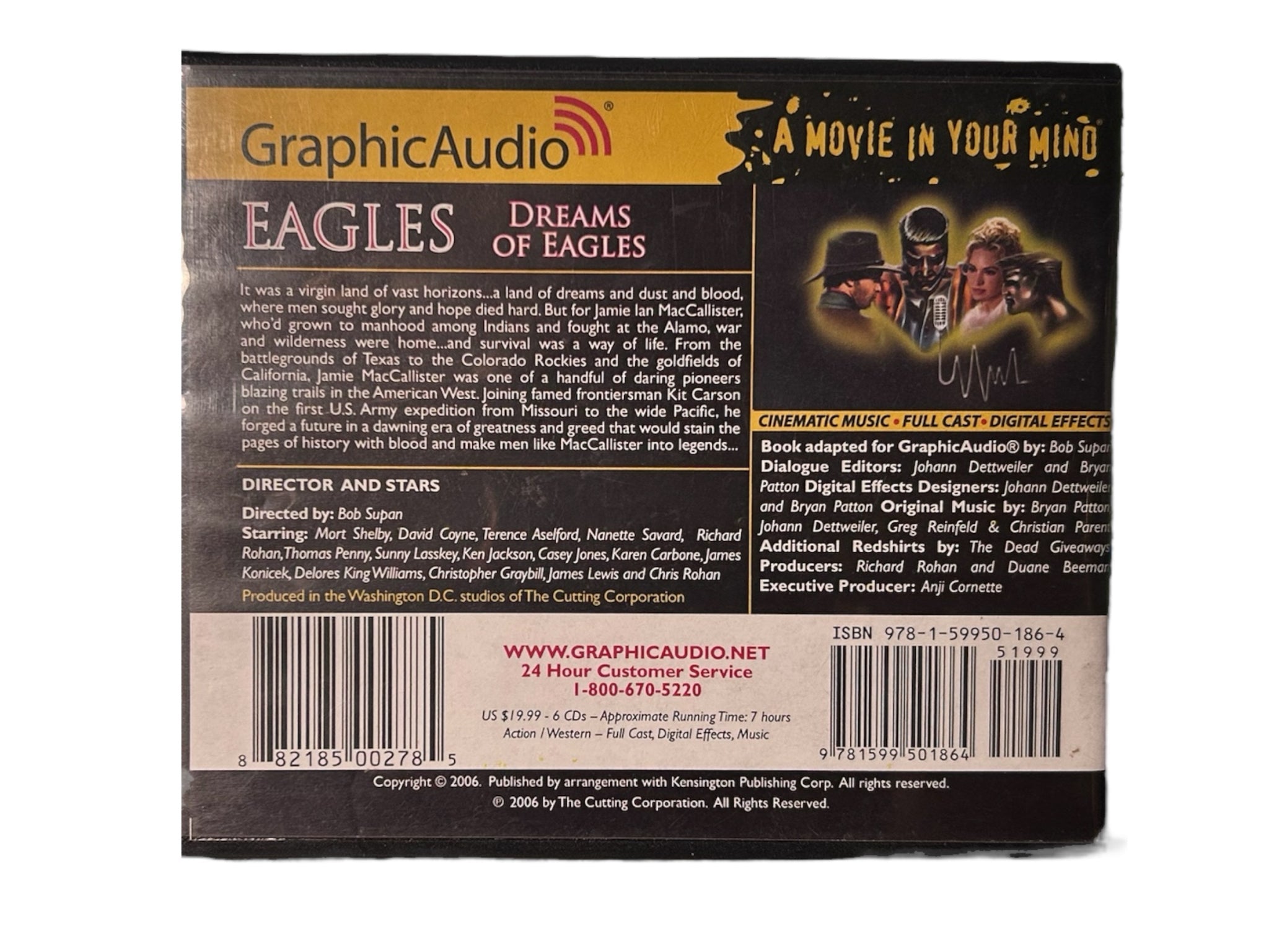 Dreams of Eagles William W. Johnstone GraphicAudio CD Volume 2 | Finer Things Resale