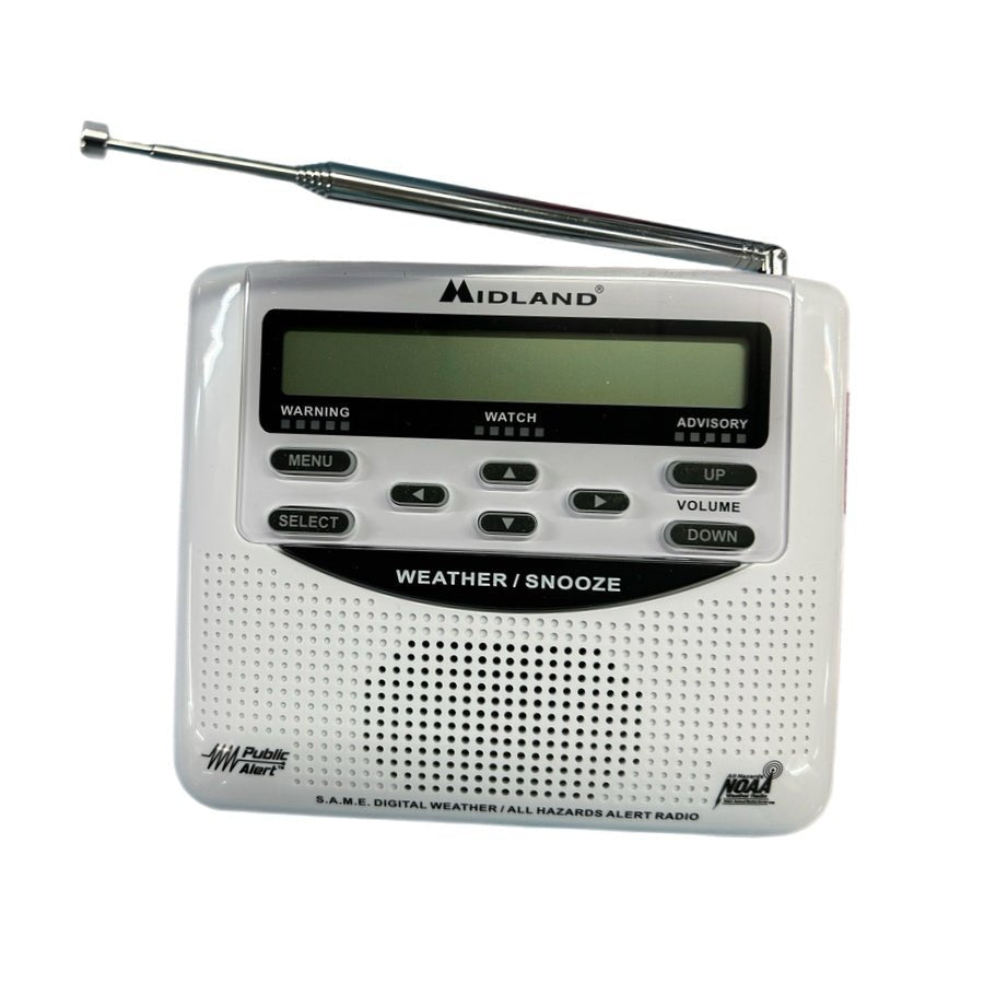 Midland Weather Alert Radio with Alarm Clock WR-120EZ  BRAND NEW! | Finer Things Resale