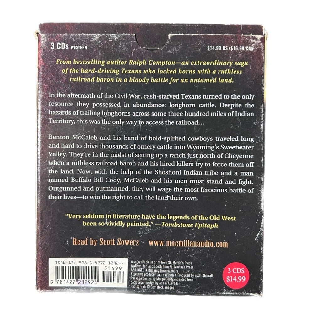 The Western Trail Ralph Compton The Trail Drive Series Book 2 Audio CD | Finer Things Resale