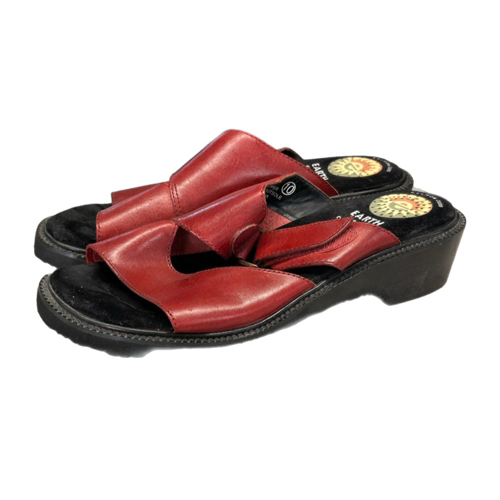 Earth Shoes Willow Gelron Slide Sandals WOMENS SIZE 10