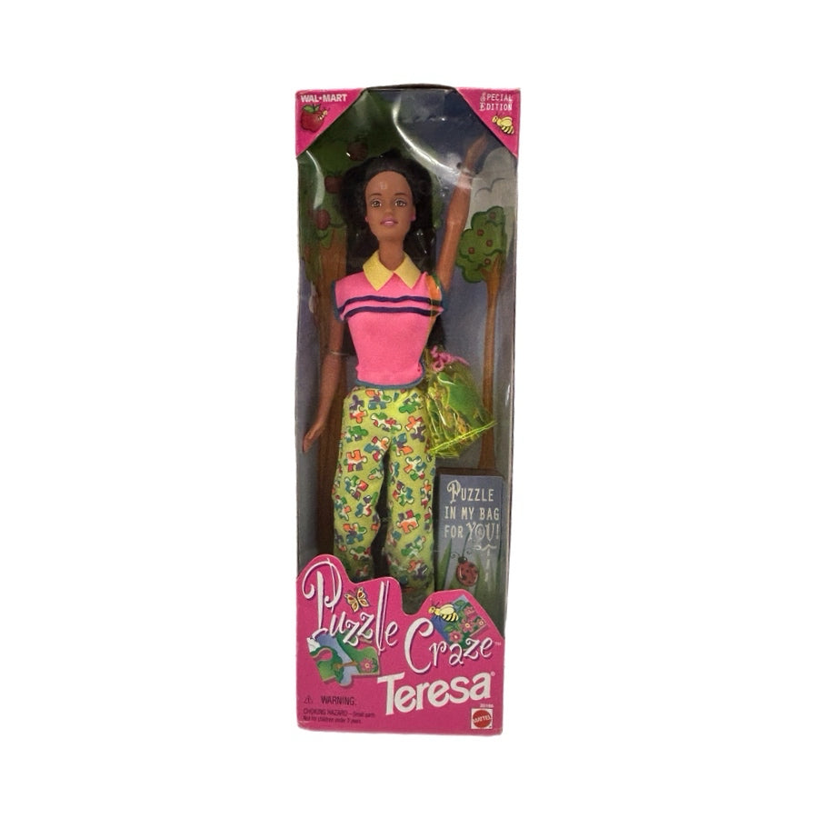 Barbie Puzzle Craze Teresa Doll Walmart Special 20166 NRFB VINTAGE 1998