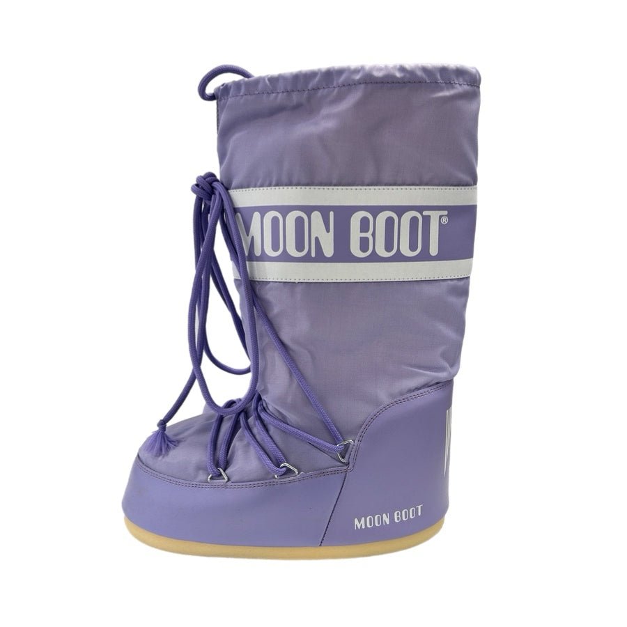 Moon Boot Icon Classic Purple Lavender Winter Snow Boots W SIZE 8-9.5 | Finer Things Resale
