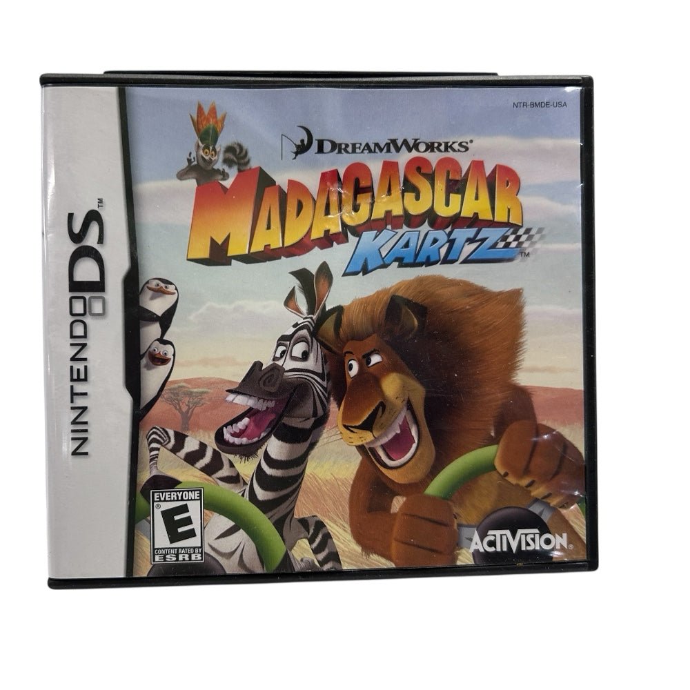 Madagascar Kartz Nintendo DS game Dreamworks 2009 Rated E | Finer Things Resale
