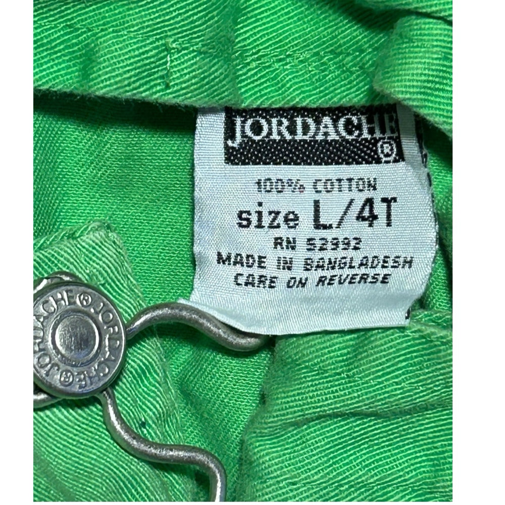 Jordache shortall short overalls  SIZE 4T VINTAGE 1980's