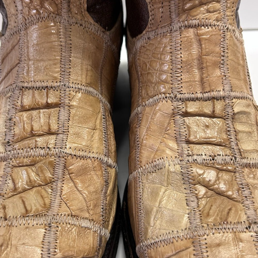 Corral Boots Exotic Alligator Inlay Cowboy Western Boots  SIZE 11 D | Finer Things Resale