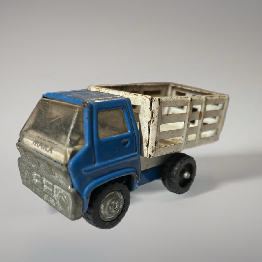 Marx Farm Dump Truck Pressed Steel Toy VINTAGE 1960's | Finer Things Resale