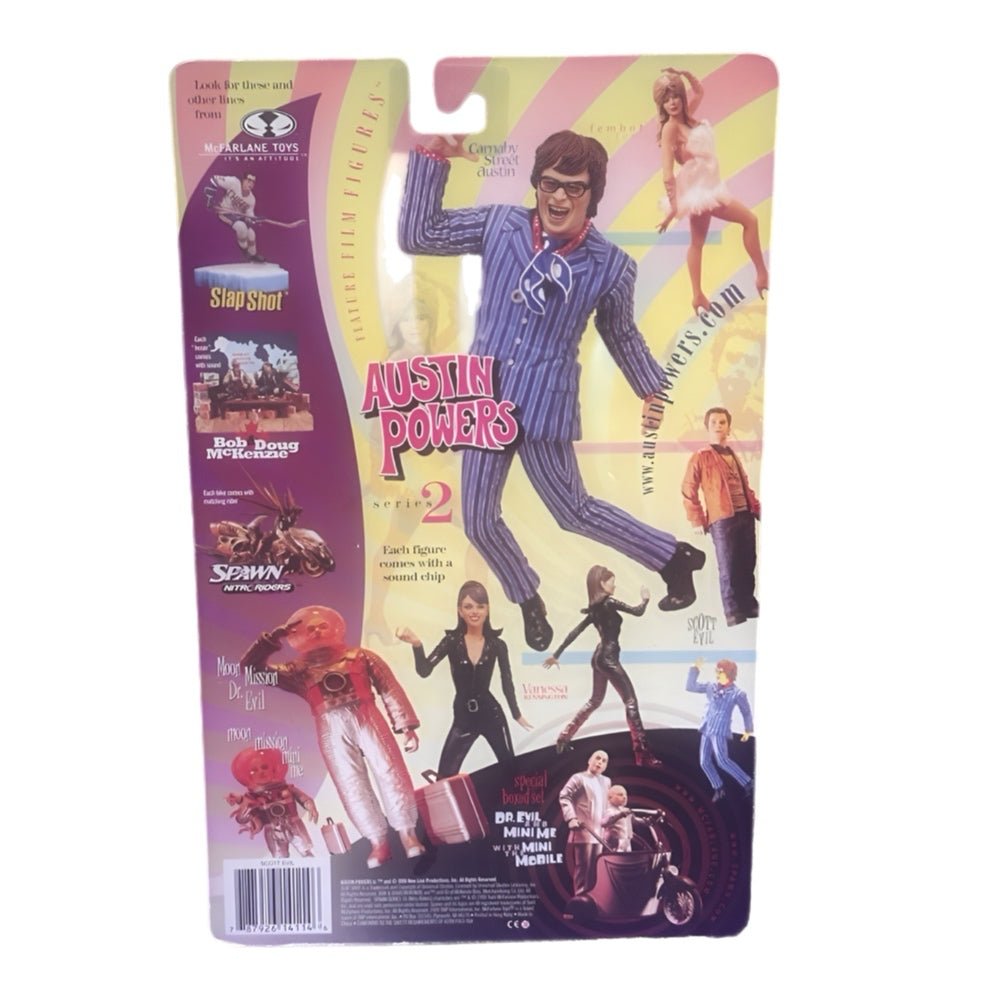 McFarlane Toys Austin Powers Scott Evil Action Figure Series 2  VINTAGE 1999 NEW | Finer Things Resale