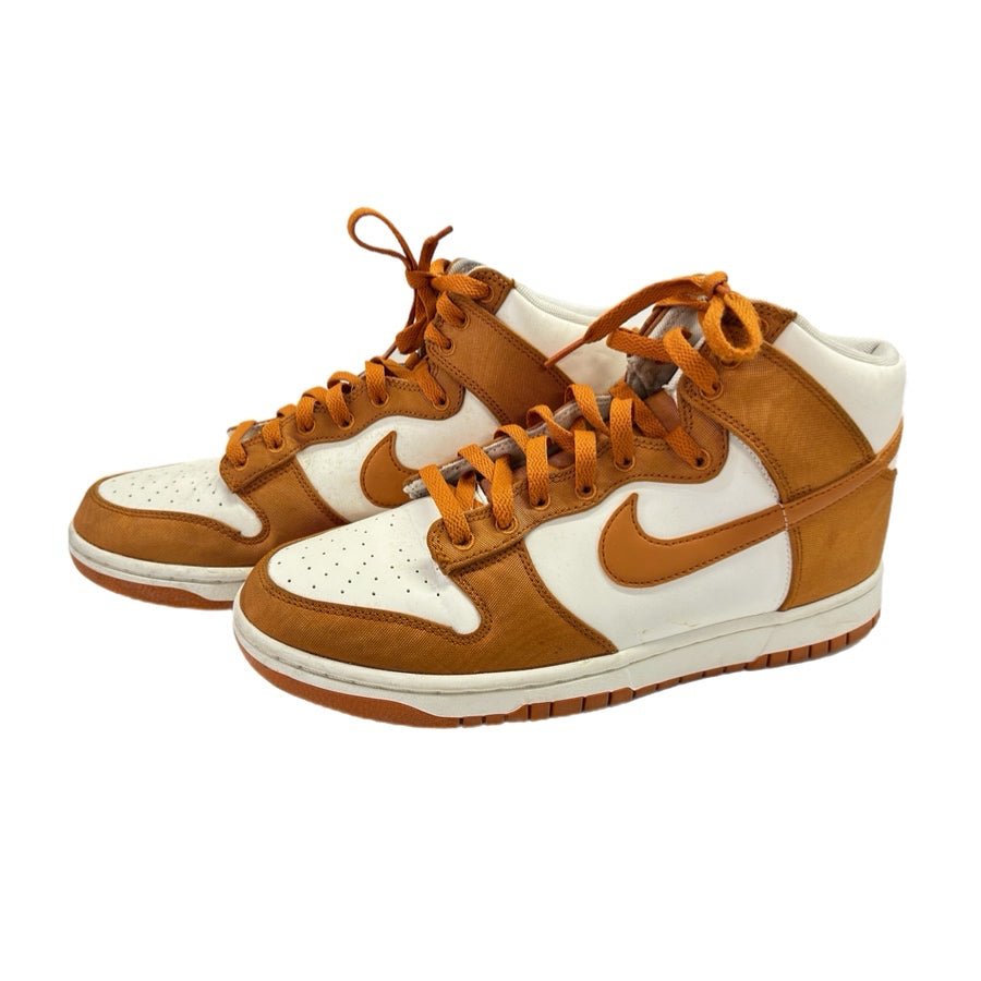Nike Dunk High Retro SE Monarch Orange White Sneakers  DV7223-800 Mens Size 10 | Finer Things Resale