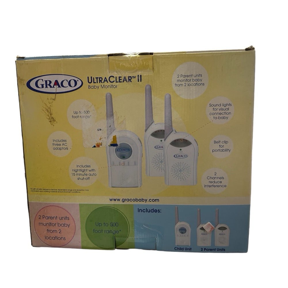 Graco Ultra Clear II Baby Monitor BRAND NEW! | Finer Things Resale