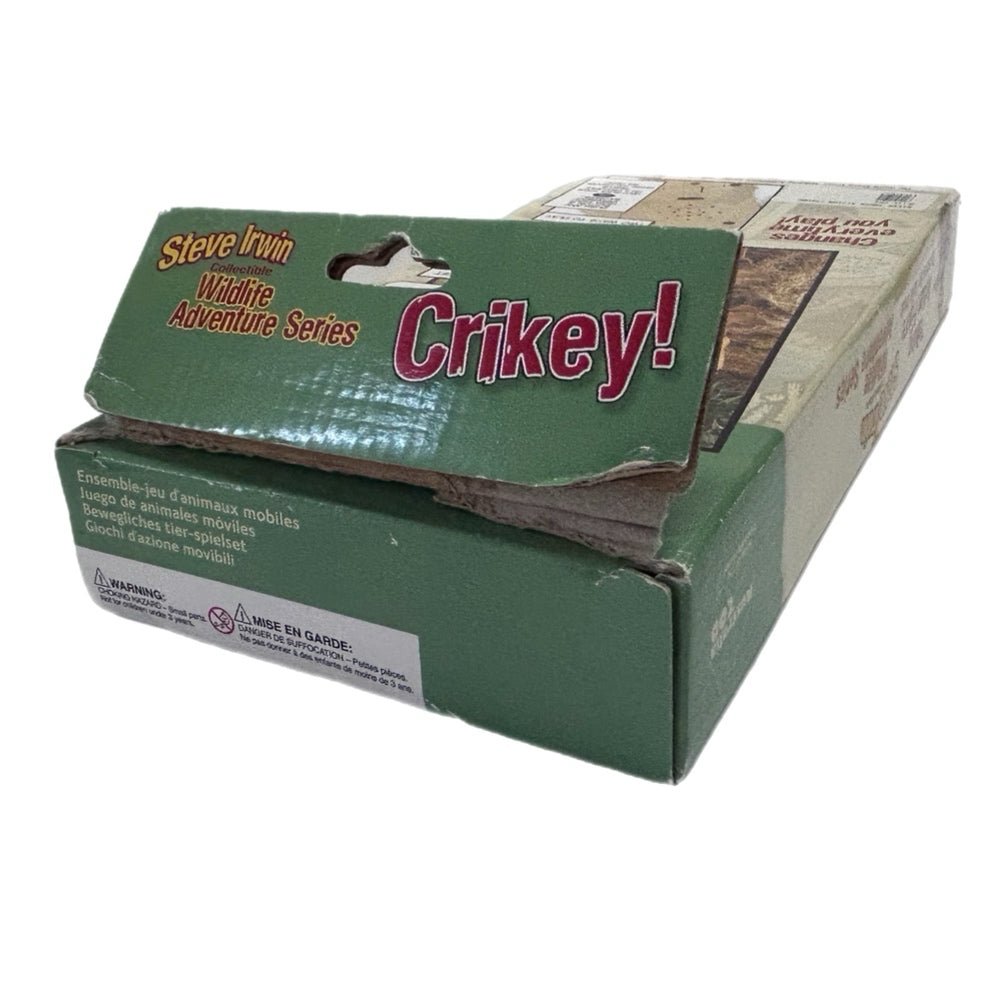 Steve Irwin Crocodile Hunter Wildlife Adventure Series Talking Doll 2006 NIB | Finer Things Resale