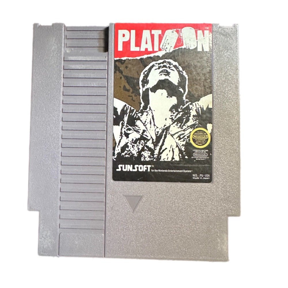 Platoon Nintendo NES game SunSoft 1988 VINTAGE! | Finer Things Resale