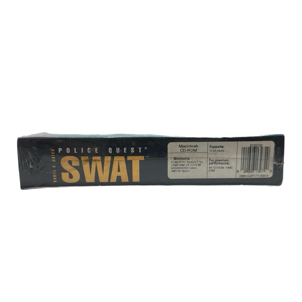 Police Quest: SWAT Big Box 1995 PC video game Darryl F. Gates NEW FACTORY SEALED | Finer Things Resale