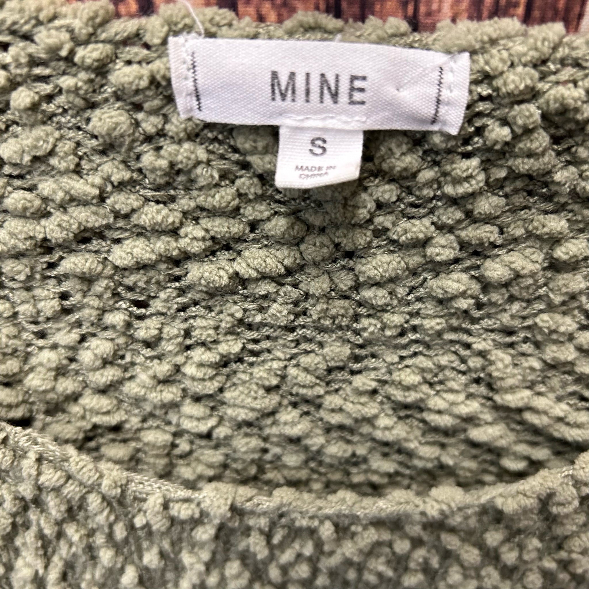 Mine long sleeve stripe sweater SIZE SMALL | Finer Things Resale