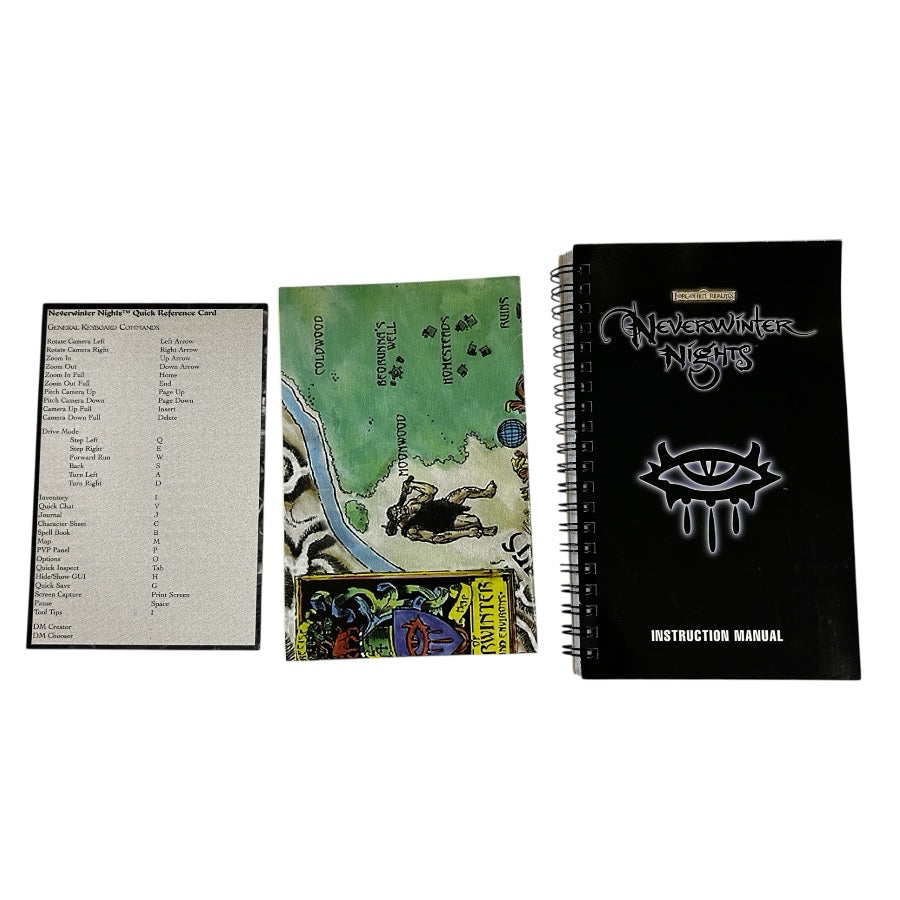 Neverwinter Nights PC Box BiowWare Atari 2002 Forgotten Realms Game | Finer Things Resale