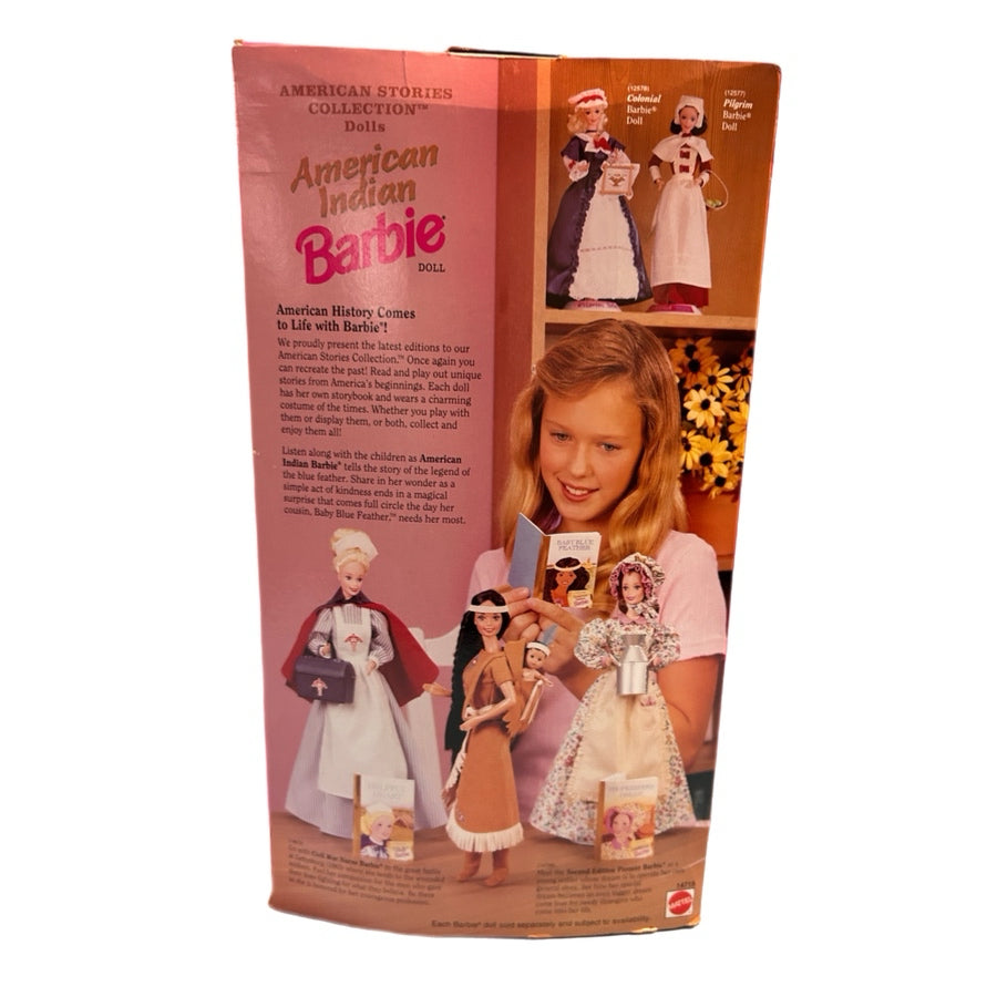 Barbie Native American Indian American Stories Doll 14715 Mattel 1995  NIB | Finer Things Resale