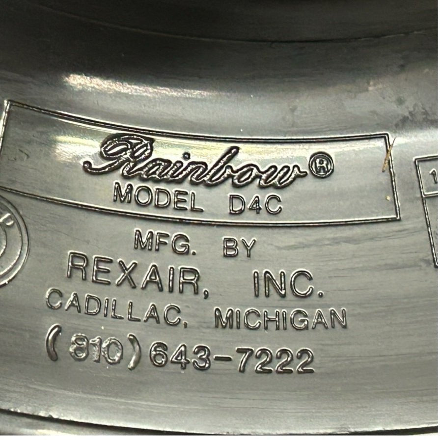 Rainbow Vacuum Electric Power Handle Hose  REPLACEMENT part D4C Rexair | Finer Things Resale