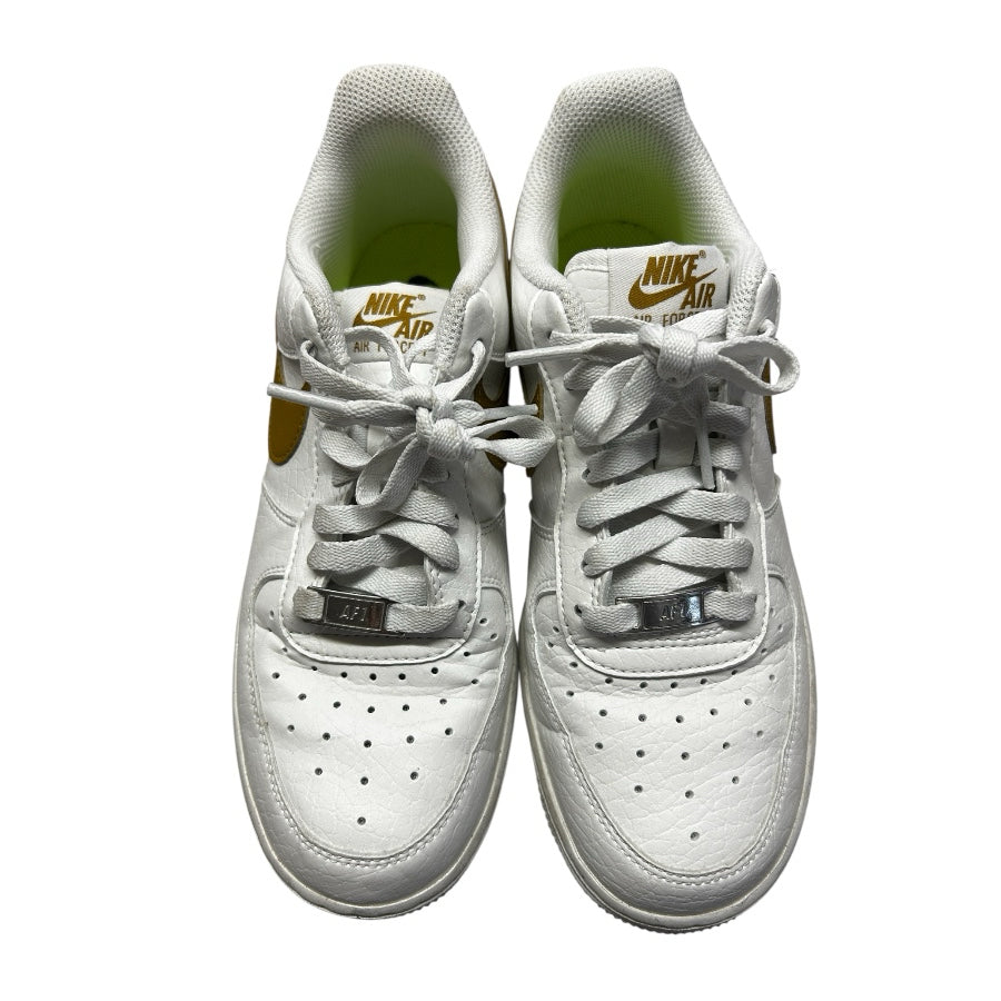 Nike Air Force 1 Low '07 SE Next Nature Summit White Bronzine Sneakers SIZE 6.5 | Finer Things Resale