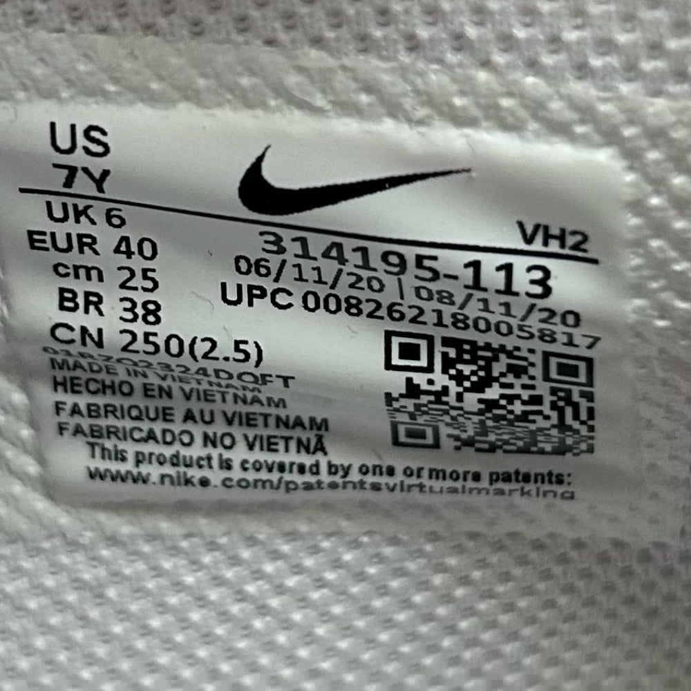 Nike Air Force Mid White Sneakers SIZE 7 YOUTH | Finer Things Resale