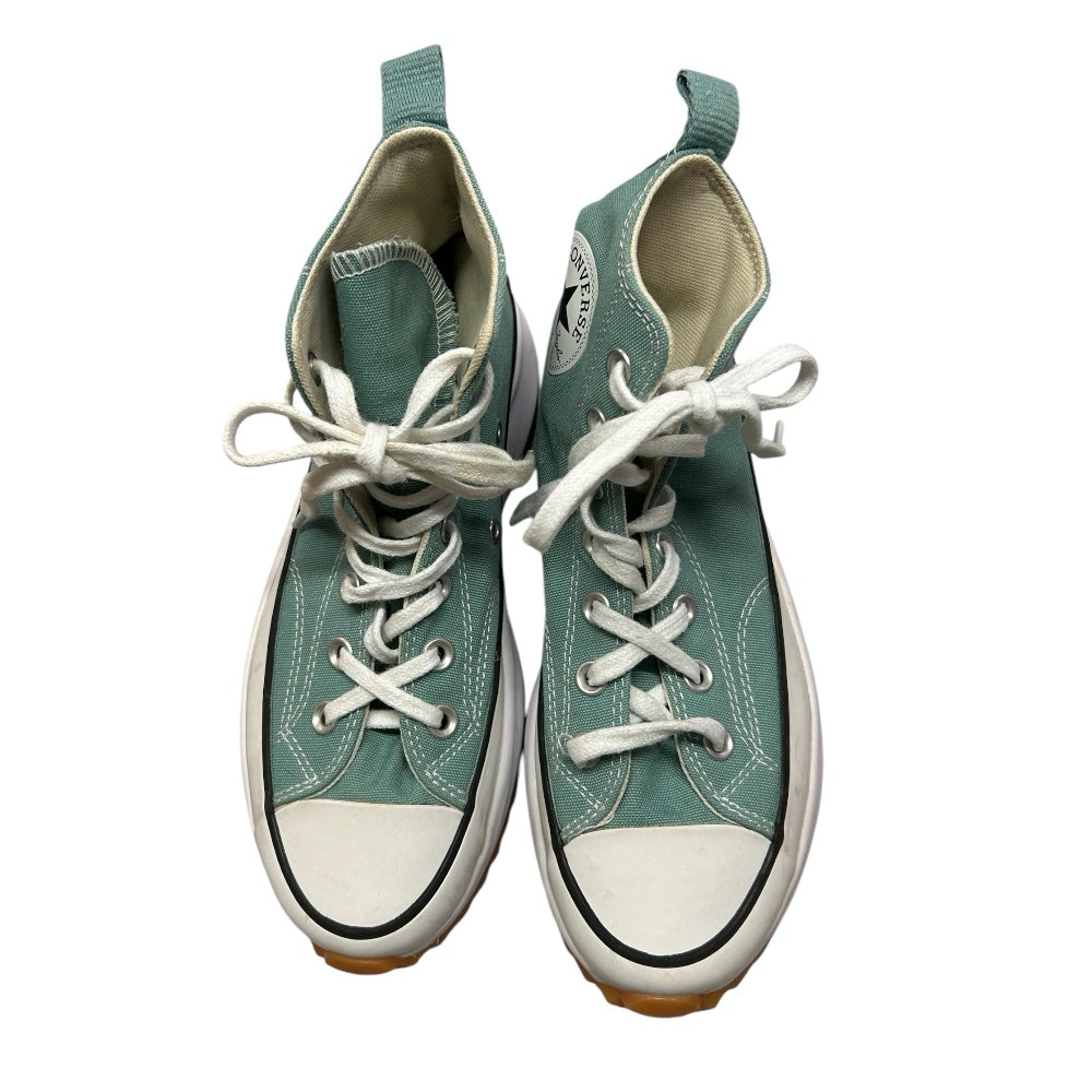 Converse Run Star Hide Platform High Top Jade Sneakers Shoes UNISEX W 7.5 / M 6