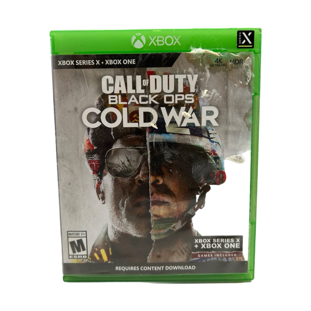 Call of Duty Black Ops Cold War XBOX One Game Series X 2020 Rated M 17+