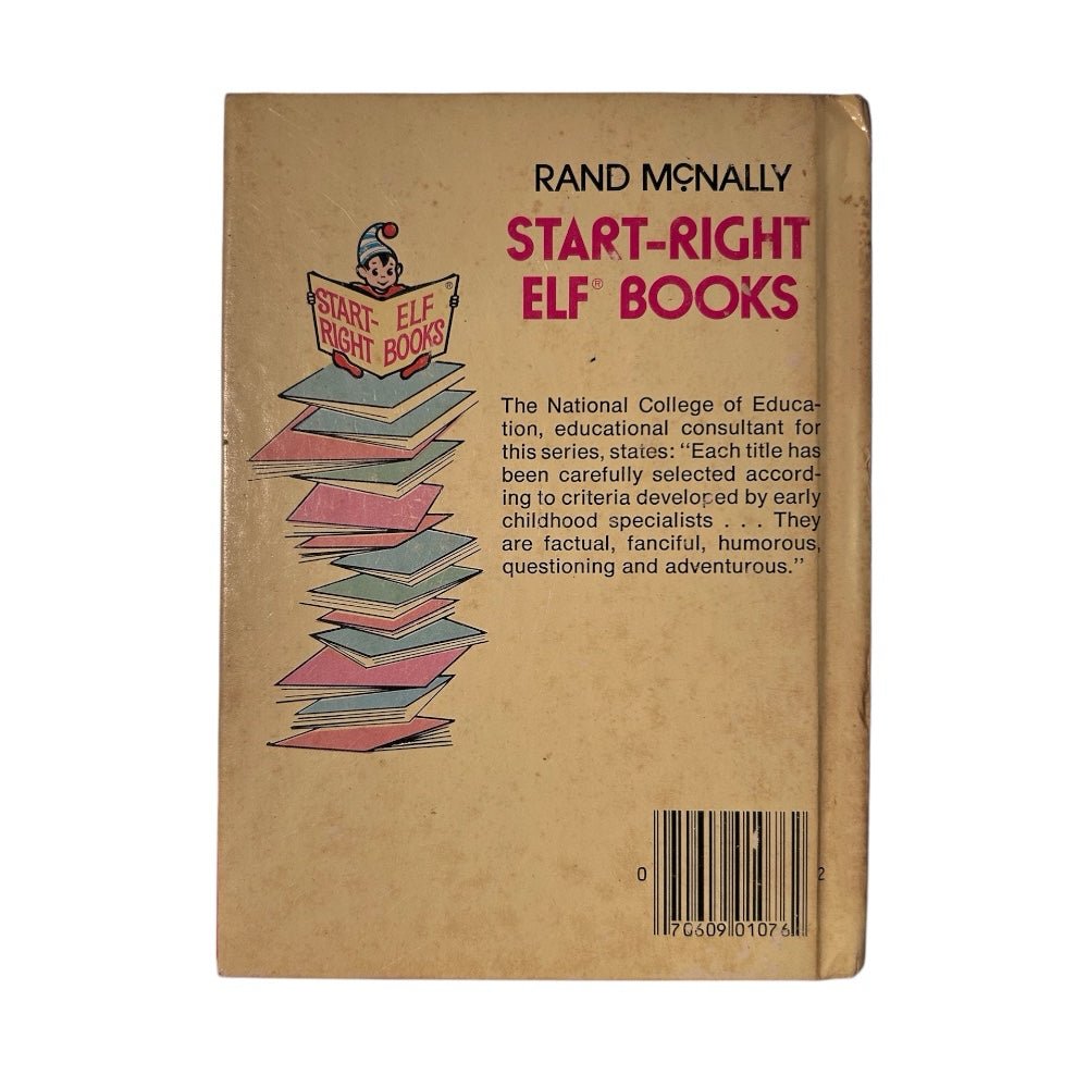 Nubbins and the Tractor Start Right Elf Book Hardcover Rand McNally VINTAGE 1951 | Finer Things Resale